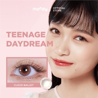 คอนแทคเลนส์สี Cloudy Ballet (0.00 และ -1 ถึง -8) - Teenage Daydream (กล่อง/10 คู่)