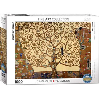 TREE OF LIFE (Klimt) - จิ๊กซอว์ 1000 pc PUZZLES EUROGRAPHICS Museum Art