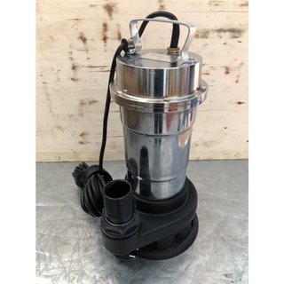 (*ผ่อนได้*) ปั๊มแช่ปั๊มจุ่มดูดโคลนสเตนเลส ขนาด 2 นิ้ว 1 แรงม้า Submersible Pump ยี่ห้อ Mitsustar รุ่น SWP-750-50