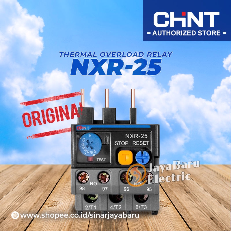 รีเลย์โอเวอร์โหลดความร้อน CHINT NXR-25 NXR25