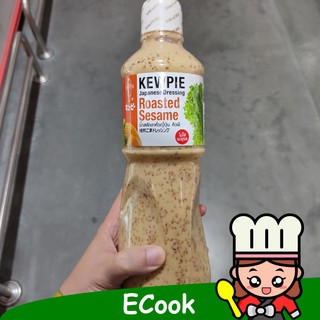 ecook น้ำสลัดงาคั่วญี่ปุ่นคิวพี japan dressing roasted sesame kewpie 1ลิตร