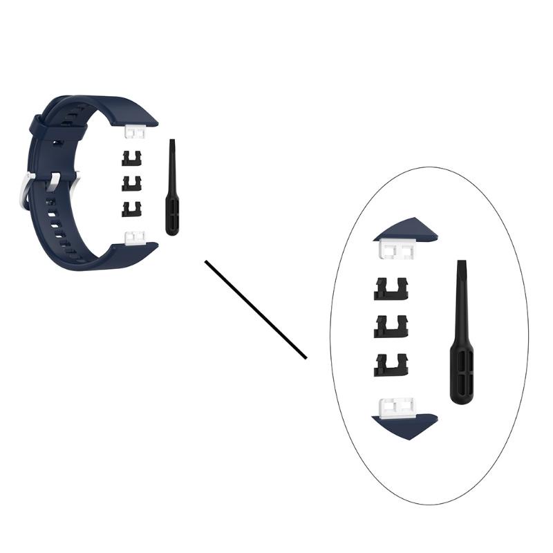 Wu อะแดปเตอร์สายรัดข้อมือสําหรับ Huawei Watch Fit Strap Connector
