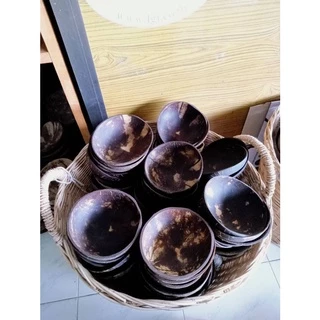 กระทงกะลากะลารำ 4.00-4.5นิ้วทรงเตี้ย 1ชิ้น17บ.ซื้อ100ใบแถม 5ใบราคาส่ง15บาท