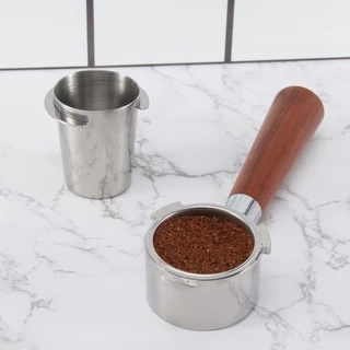 【COD】ถ้วยโดสกาแฟ สแตนเลส 304 Dosing cup รองผงกาแฟ จากเรื่องบด สำหรับด้ามชง 51/58mm
