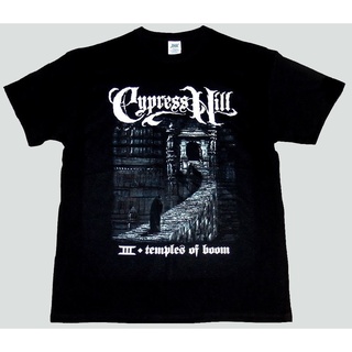 [S-5XL] 【คลาสสิค ขายดี】 Gildan เสื้อยืดผ้าฝ้าย 100% พิมพ์ลาย Cypress Hill Iii Temples Of Boom