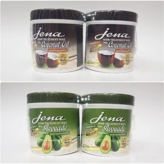 แพ็คคู่ใหญ่ 1000+1000มล #จีน่า #แฮร์ #ทรีทเมนท์ แว็กซ์ #Jena Hair Treatment Wax