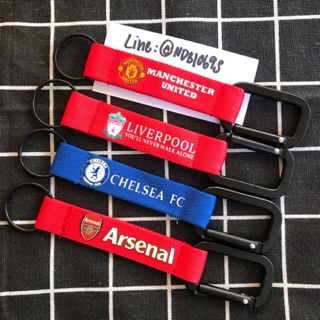 พวงกุญแจ Keychain ARSENAL LIVERPOOL MAN U CHELSEA FC พวงกุญแจห้อยกางเกง 1 เส้น Key Chain Key Ring