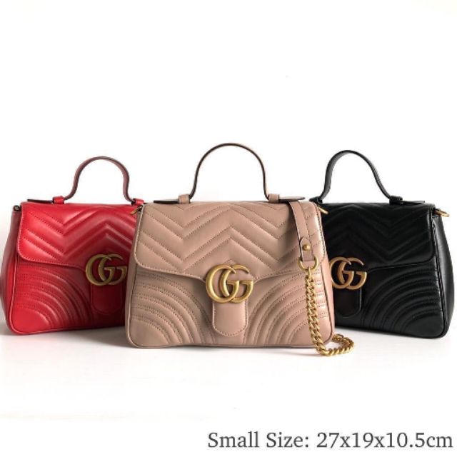 Gucci Marmont mini top handle bag