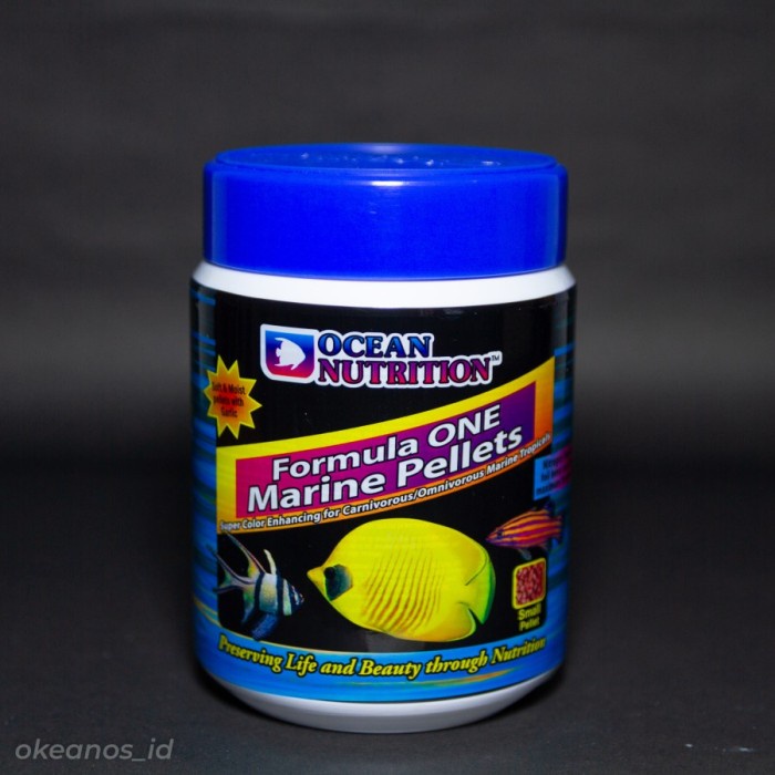 [Okeanos_id] Ocean Nutrition Formula One Small Marine Pellet 100 หรือ 200 กรัม