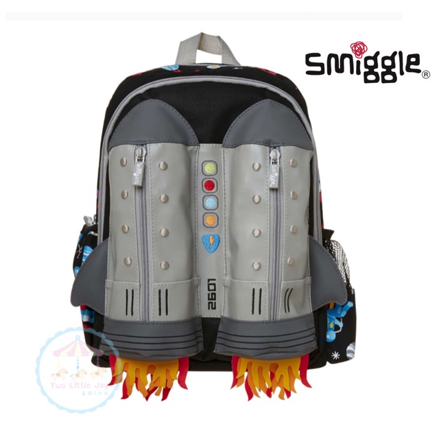พร้อมส่ง! กระเป๋าเป้ Smiggle Junior Character Rocket Backpack