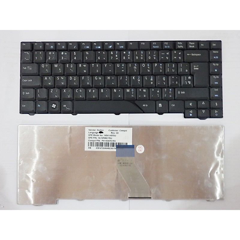 ACER Aspire 4925 4925G 4530 4930 4935 4935G 4937 4937G 4730 4730Z 4730ZG KEYBOARD ACER คีย์บอร์ด เอเ