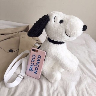 Snoopy Fluffy Cross Body Bag