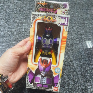 Bandai Action Figure Masked Rider Kiva 04 DOGGA Form Purple Vinyl โมเดล ซอฟ ไวนีล มดแดง คิวา ม่วง