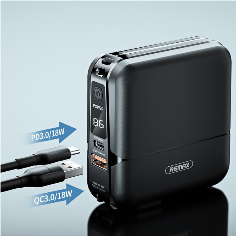 Remax RPP-20 Quick Charge แบตสำรอง PowerBank พาวเวอร์แบงค์ 15000mAh ...