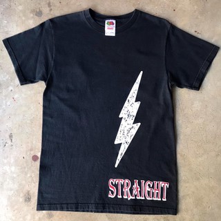 vtg.T-Shirt เสื้อภาพยนตร์ SONS OF STRAIGHT EDGE LIFERUINER MADE IN EL SALVADOR Sz.S 100% COTTON