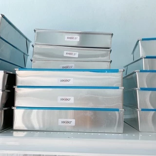 ถาดอบขนม พิมพ์อลูมิเนียม สี่เหลี่ยมจตุรัส สำหรับอบบราวนี่