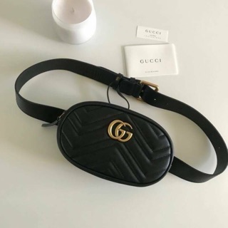 Gucci GG Marmont matelassé leather belt bag