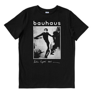 เสื้อยืดสีขาวBauhaus - BELA LUGOSI | เสื้อยืด พิมพ์ลายวงดนตรี | เพลงเมอร์ช | Unisex | เพลงเมอร์ช | ก้านเสาหินS-4XL