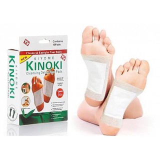 1 กล่อง 5 คู่ รีวิวแน่น kinoki แผ่นแปะเท้า ช่วยหลับสบาย