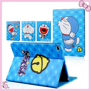 Doraemon เคสไอแพด ลายการ์ตูน iPad Mini 1 2 3 4 5 / iPad 2 3 4 / iPad Pro 9.7 Air1 Air2 / iPad Pro 10.5 / ipad Gen 7/8/9 10.2  Smart Case