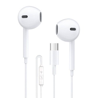 หูฟังแบบมีสาย Heavy Bass ชุดหูฟังโทรศัพท์มือถือแบบสายเข้าหูสําหรับ  Android type-cและหูแจ๊ส 3.5 หูฟังขายส่ง