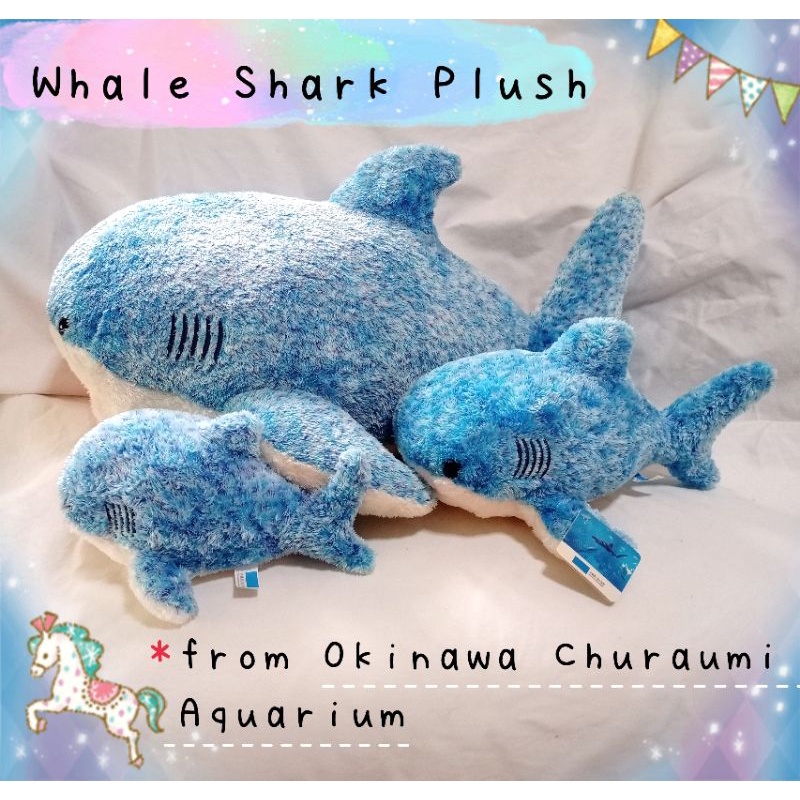 ตุ๊กตาปลาฉลามวาฬ ฉลามจุด ปลาฉลาม จากญี่ปุ่น(Okinawa Churaumi Aquarium)