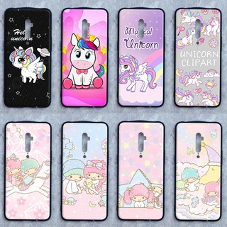 เคส Oppo Reno 2F ลายม้ายูนิคอร์น ขอบนิ่มหลังแข็ง เคสมือถือ เคสโทรศัพท์ Caseเคส TPU ขอบนิ่มหลังแข็ง ไม่ขูดตัวเครื่อง ไม่ก