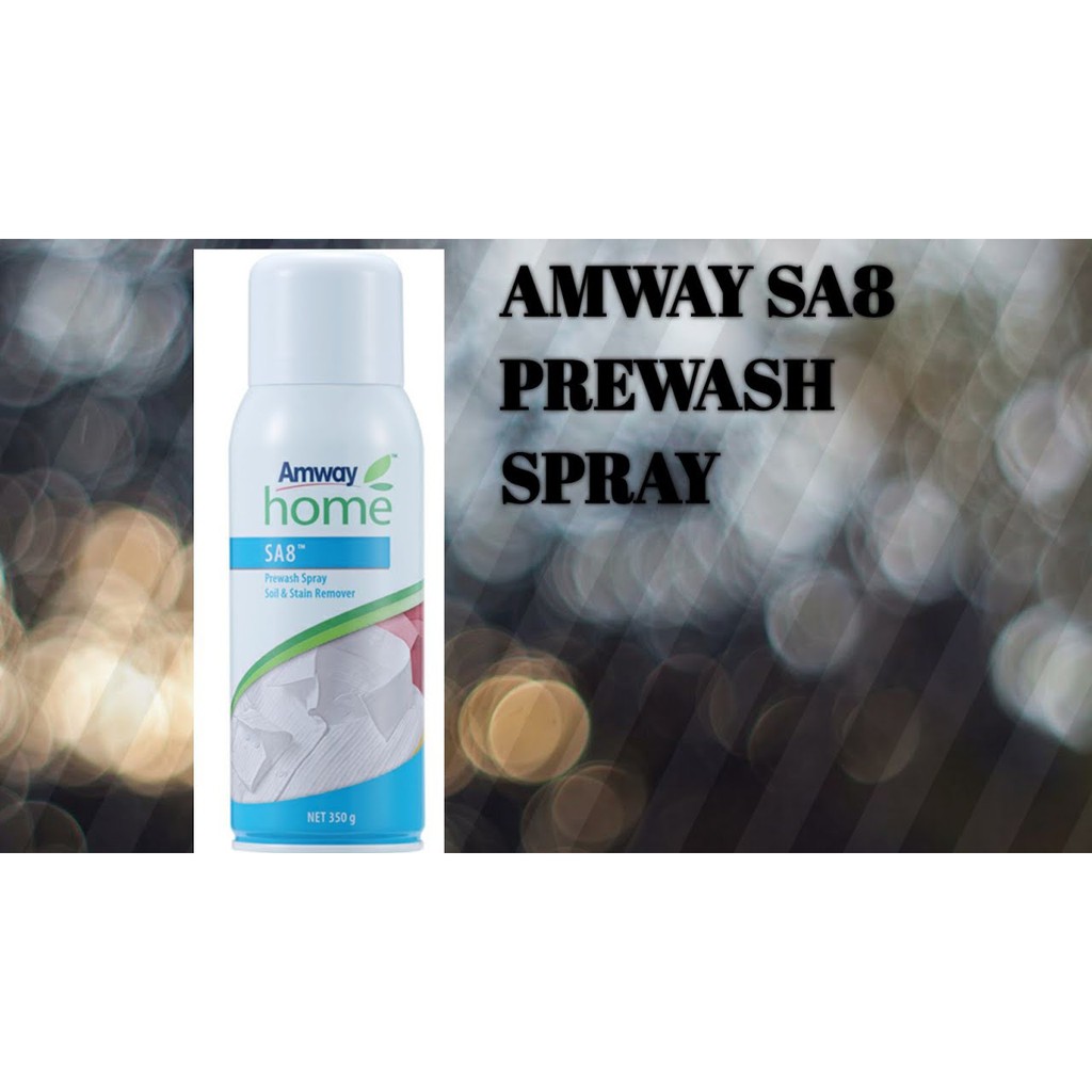 แอมเวย์ โฮม เอสเอ8 สเปรย์ขจัดคราบสกปรกก่อนการซัก Amway home SA8 Prewash Spray Soil Stain Remover ขนา