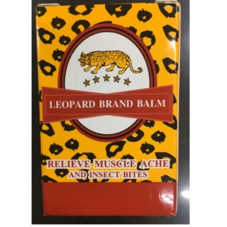 Leopard balm 40 g ตราเสือดาว