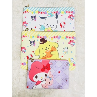 📌Sale📌 ซองซิป ซองเอกสาร กระเป๋าเอกสาร หนัง PU ขนาด A4 &amp; A5 ลาย sanrio &amp; doraemon