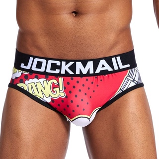 🔥ส่งฟรี 🔥 JOCKMAIL | Bikini Swimwear Brief Printed กางเกงในชายลายปริ๊นท์ บิกินีชาย กางเกงว่ายน้ำชาย