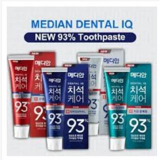 มีเดียน 93% สตรองไวท์เทนนิ่งยาสีฟัน 120 กรัม Teeth Teeth Salt Median 93