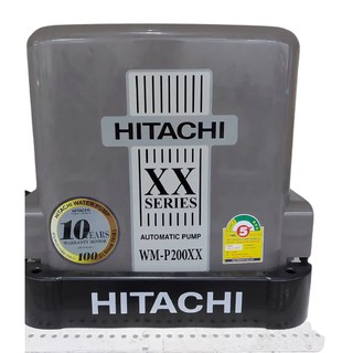 ปั๊มอัตโนมัติ แรงดันคงที่ HITACHI WM-P200XX 200W (1 ชิ้น/คำสั่งซื้อ)