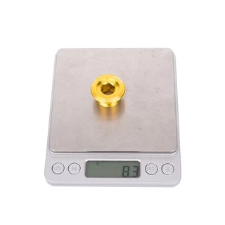 ZITTO สกรูปิดขาจานอลูมิเนียม CNC AL-7075 Crank Arm Bolt M20*10mm Crankset Screw for Shimano