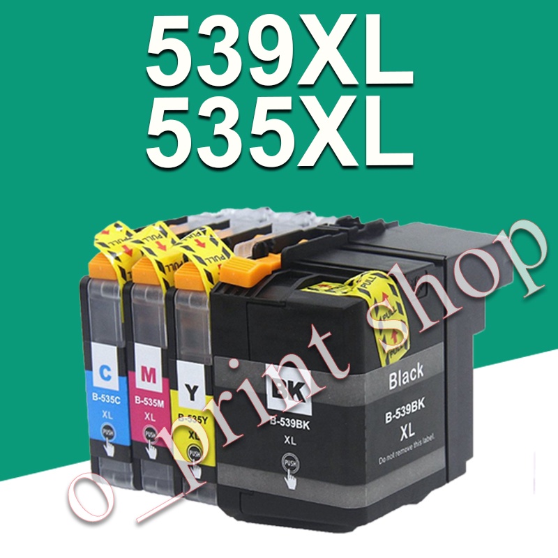 LC 535XL LC 539XL หมึก LC535 LC539 สีดำ LC535XL LC539XL ตลับหมึกที่รองรับสำหรับBrother DCP-J105  MFC