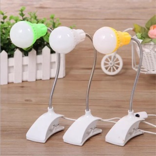 โคมไฟ LED Table Desk Light Mini LED USB Light Switch Bed Computer Lamp for Notebook Flexible Bright