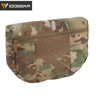 IDOGEAR Tactical Armor Carrier Drop AVS JPC CPC Pouch Waist Bag Pouch EDC Multicam Drop Bag 3520