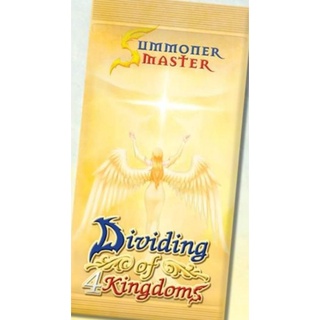 มีของพร้อมส่ง Summoner master New Era Dividing Of 4 Kingdoms d4k ซองสุ่ม 1 box 20 ซอง/ 1 ซองมี 3 ใบ