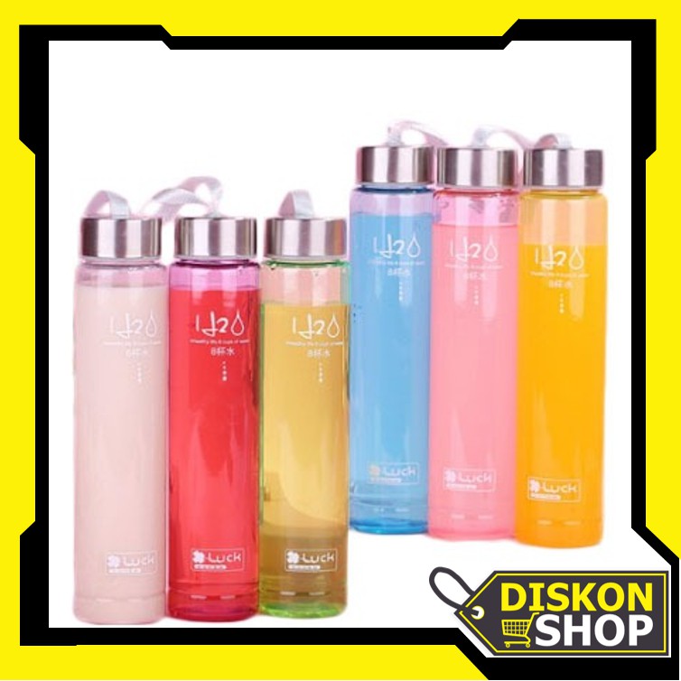 Shop-Bo194 ขวดน้ําดื่มใส H2O / ขวด H2O ใส / ขวดน้ํา 280 ML