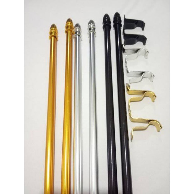 Butterfly curtain stick