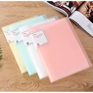 [🇹🇭ร้านคนไทย] A3 พร้อมส่ง 4สี แฟ้มโชว์เอกสาร แฟ้มสะสมผลงาน แฟ้มใส่โปสเตอร์