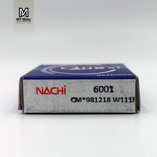 ตลับลูกปืน NACHI 6001