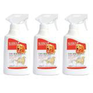 Sleeky Deodorant Spray for Dogs 500ml. สลิคกี้ สเปรย์ระงับกลิ่นตัวสุนัข อ่อนโยนต่อผิวหนัง ปลอดภัย 500 มล. (3 ขวด)