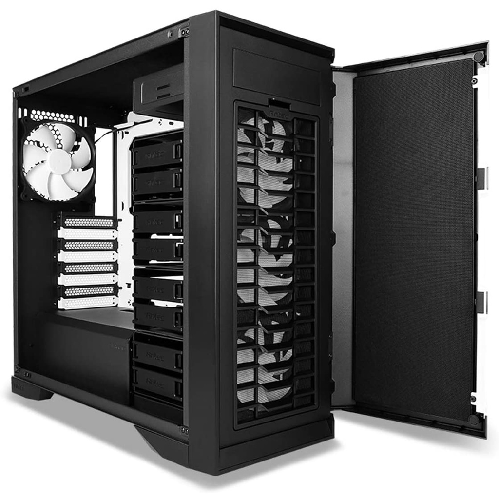 Antec P101 Silent Performance Series Mid-Tower PC Computer Case with Sound Dampening Panels, 4 X 120/140mm Cooling Fans Pre-Installed