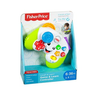 Fisher-Price จอยสติ๊กของเล่นเสริมพัฒนาการ Laugh &amp; Learn Game &amp; Learn Controller ของแท้