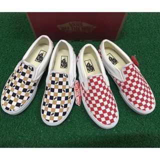 🔥พร้อมส่ง...จากไทย👟รองเท้าผ้าใบทรง Slip on ชายและหญิง