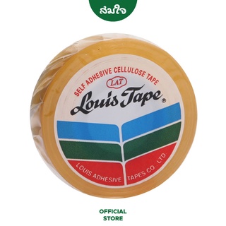 LOUIS TAPE (หลุยส์) เทปใส สก๊อตเทป 1นิ้ว x 36หลา