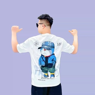 เสื้อยืดพิมพ์ลายเสื้อยืดเสื้อยืดโอเวอร์ไซส์เสื้อโดเรม่อน Doraemon New’s CollectionS-3XLS-4XL