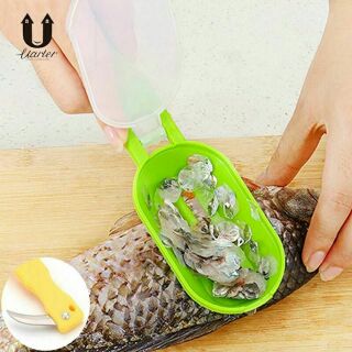 เครื่องถอดเกล็ดปลาพร้อมมีดสเตนเลสสตีล