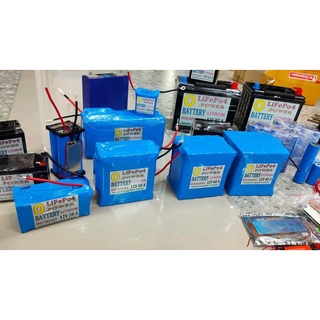 แบตเตอรี่ 12V 80แอมป์ ลิเธียมฟอสเฟต Lithium battery (LiFePO4)